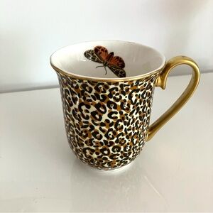 Spode Creatures of Curiosity Leopard Print Ceramic Mug Cup